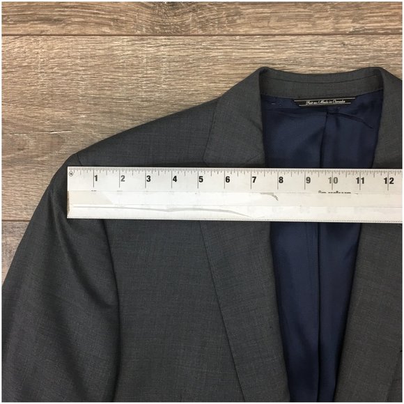 Jack Victor Mens Blazer Sport Coat Two Button Casual Jacket 42 X-Long Wool Suits - Picture 9 of 13